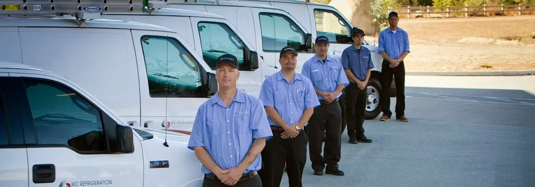 KIC Refrigeration crew ready for Mini Split Repair jobs across Capitola